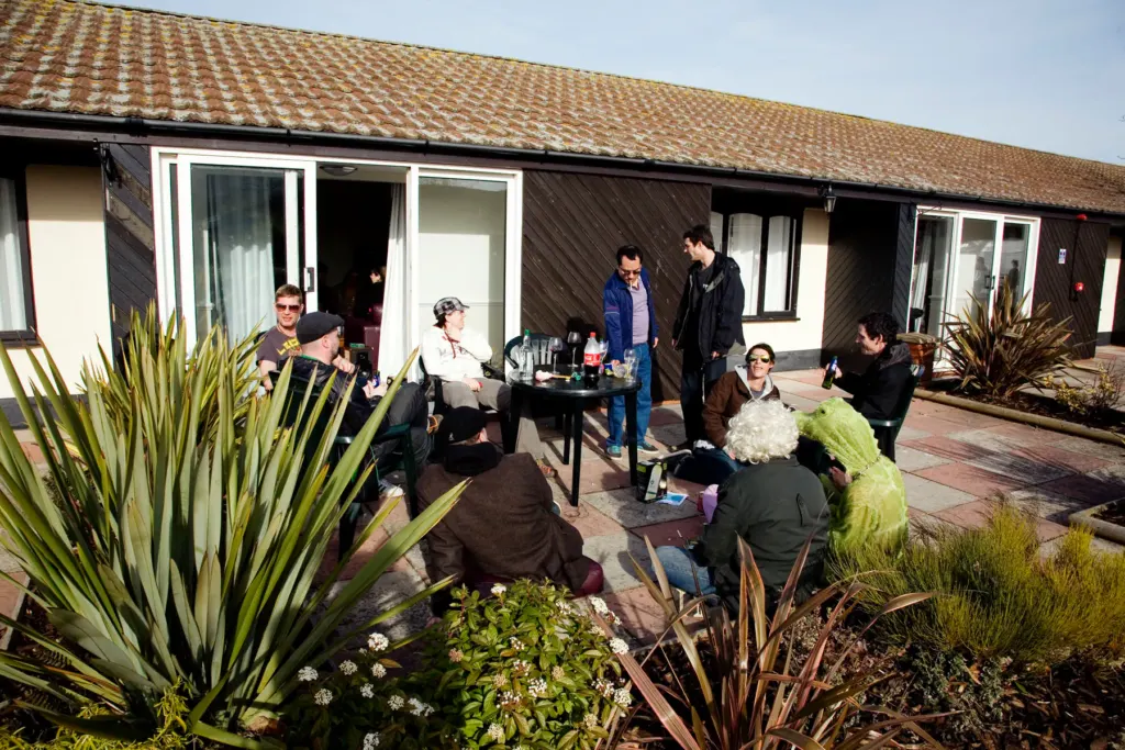Bloc Weekend 2009 — documentary, event and music photograph in Minehead, Somerset, UK, frame 82 of 114.